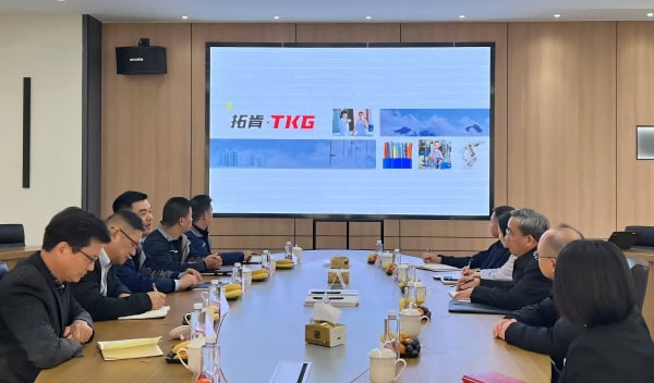 Government-Enterprise Exchange丨TKG Receives Visit from Chairman Sheng of Jiaxing Municipal Committee of the CPPCC