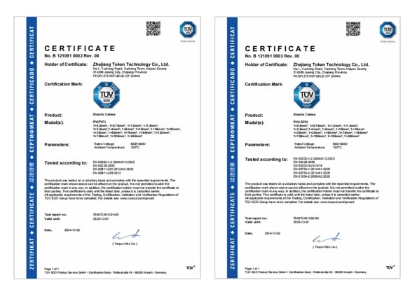 Additional Certification丨TKG Products Obtain Two More German TÜV Certifications