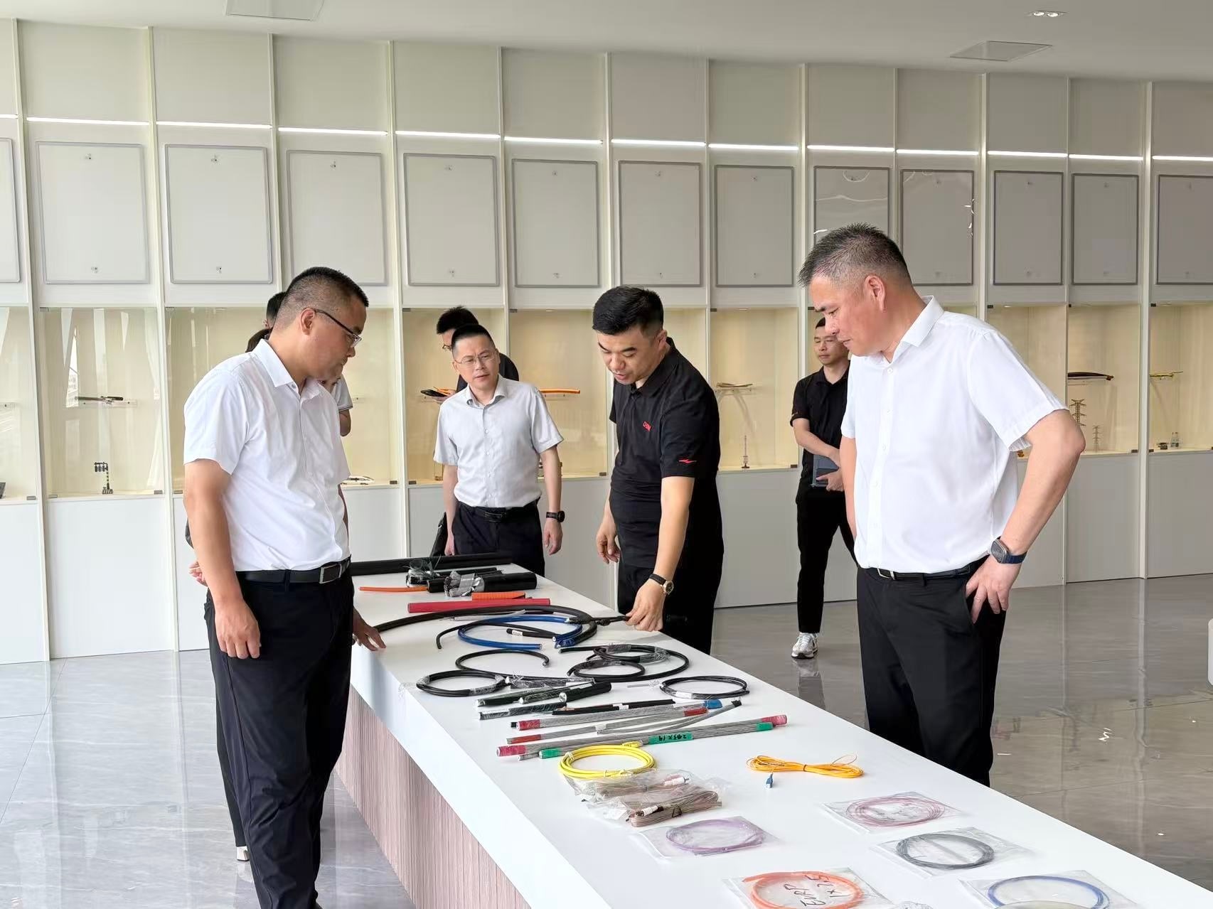 Government-Enterprise Exchange丨TKG Welcomes Director Wang Rong of Jiaxing Municipal Bureau of Commerce and Other Leaders