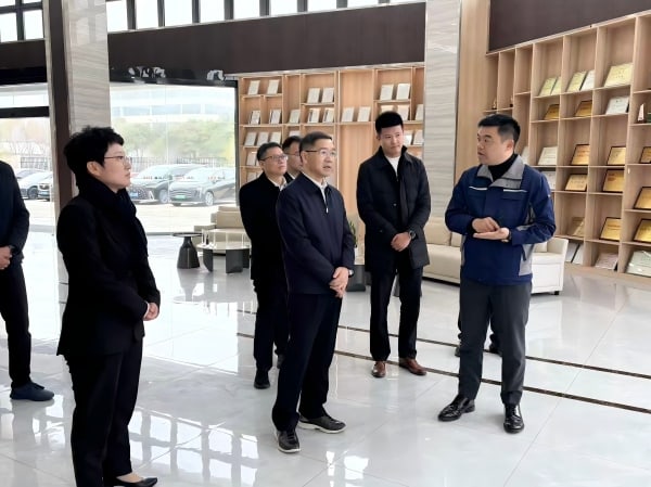 Spring Festival Visit | TKG Welcomes Vice Chairman Wang Suishe of the Municipal CPPCC, County Party Secretary Gu Qiuli, and Other Leaders for Research