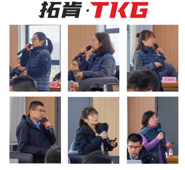 Look high and far丨TKG held 2023 department year-end summary meeting