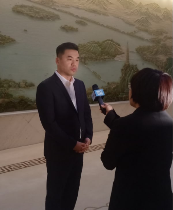 Media visit | General Manager Zhang Guangyao was interviewed by Zhejiang TV again