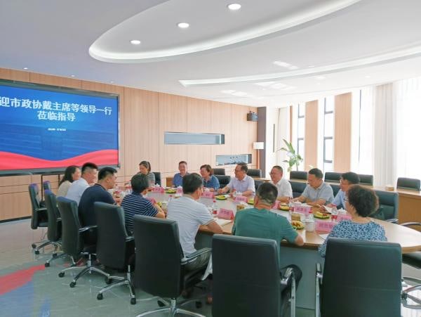 Visit and Discussion | Token Receives Visit from Chairman Dai of Jiaxing CPPCC and Others