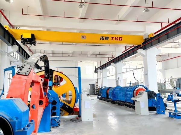 Capacity Enhancement | TKG No.5 Building Cable Production Workshop Officially Commissioned
